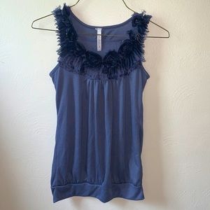 Gorgeous Mi Manchi delicate sleeveless top-so unique